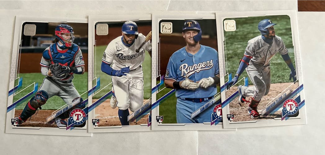 Texas Rangers Lot - Ft.Degrom, Seager, Huff, Semian, Garcia