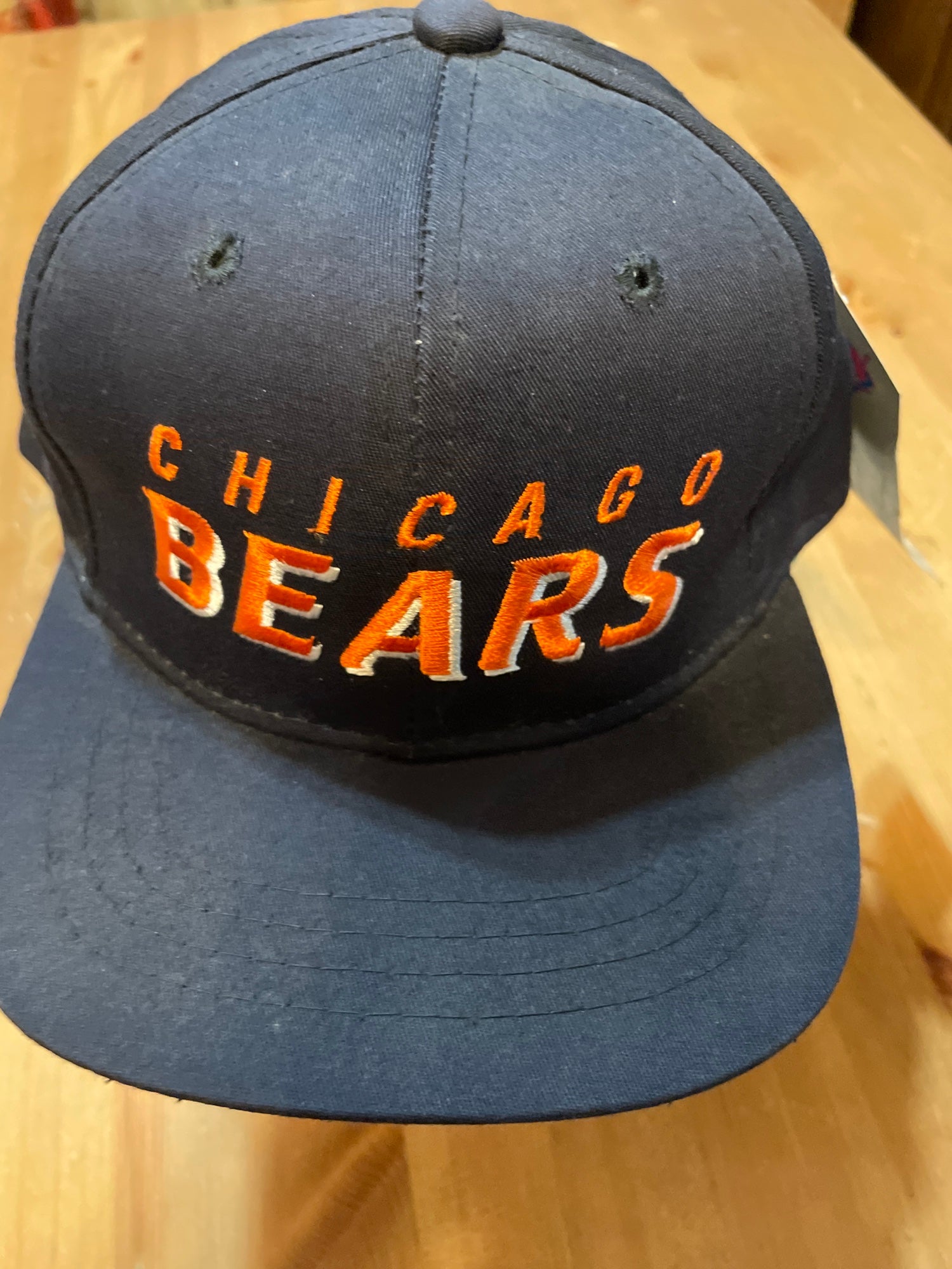 Vintage Chicago Bears New Era Pro Design Mesh Trucker Script