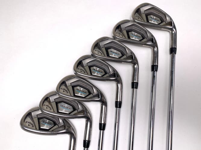 Callaway Rogue Iron Set 4-PW+AW(No 5 Iron)True Temper XP 95 ST15 R300 Regular RH