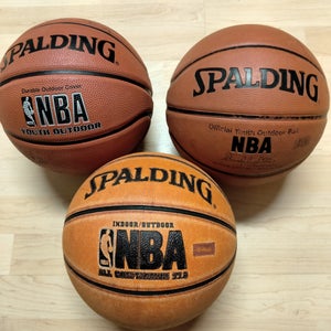 Used Spalding Basketball (set of 3)