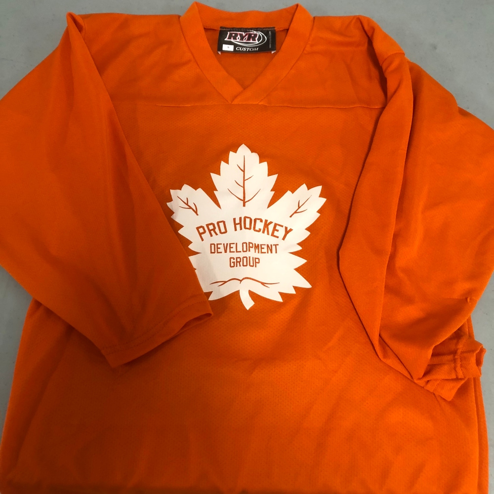Pro Hockey Development mens small orange practice jersey
