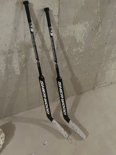 2 Pack Senior Regular 25" Paddle  BPM150 Goalie Stick