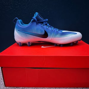 Nike Vapor Untouchable Pro Football Cleats Blue White 833385-400 Size 13