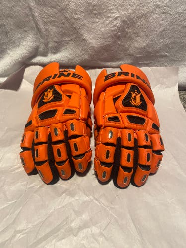 Used Player's Brine 13" King Lacrosse Gloves