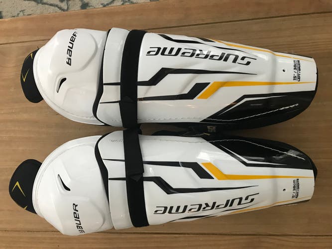 Used Bauer Supreme 150 Shin Pads