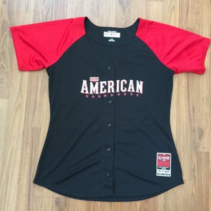 American League MLB BASEBALL 2015 ALL STAR GAME Women's Cut Size Large Jersey!