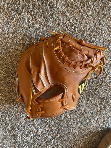 Used Right Hand Throw Wilson Catcher's A2000 Baseball Training Glove