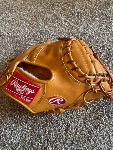 New Right Hand Throw Rawlings Catcher's Heart of the Hide Baseball Glove 33"