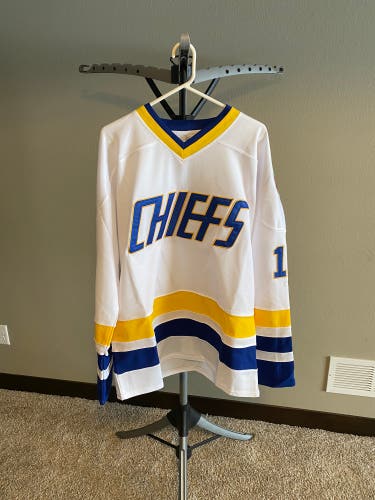 Slap Shot Hanson Brothers #17 Hockey Jersey Size Large