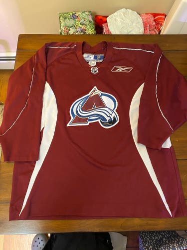 Colorado avalanche Reebok Practice Jersey - XL