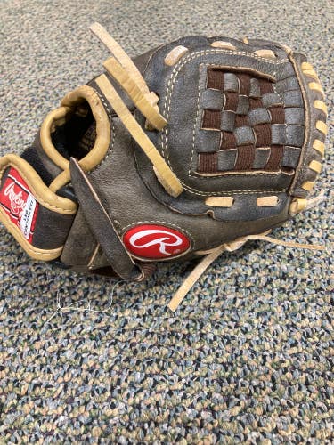 Used Rawlings Highlight Series Right Hand Throw Infield Baseball Glove 10"