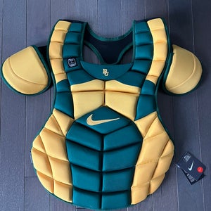 Nike Vapor Catcher Chest Protector Vest Protection Size 17” Baylor U Bears University