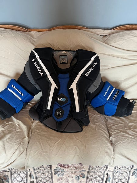 Used Medium Vaughn Pro Stock Velocity V9 Goalie Chest Protector