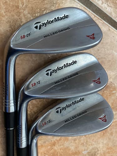 TaylorMade Milled Grind Wedge Set - 50/56/60