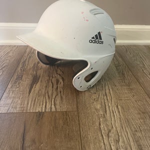 Used One Size Fits All Adidas Triple Stripe Batting Helmet
