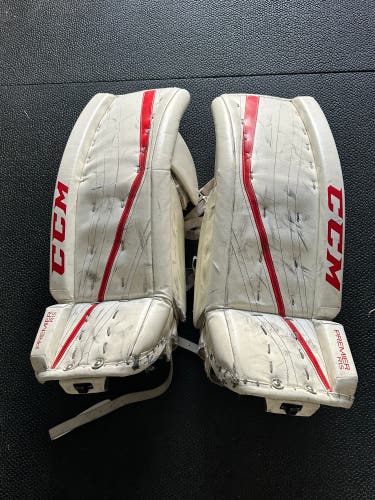 Used 30" CCM Premier R1.5 Goalie Leg Pads