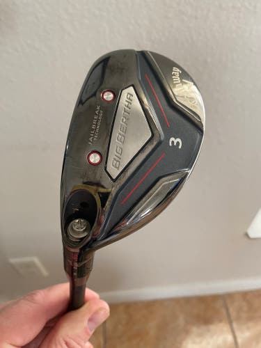 Left Handed Callaway 2019 Big Bertha 3H Hybrid