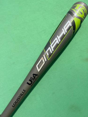 Used USABat Certified Louisville Slugger Omaha 5 Alloy Bat -10 17OZ 27"