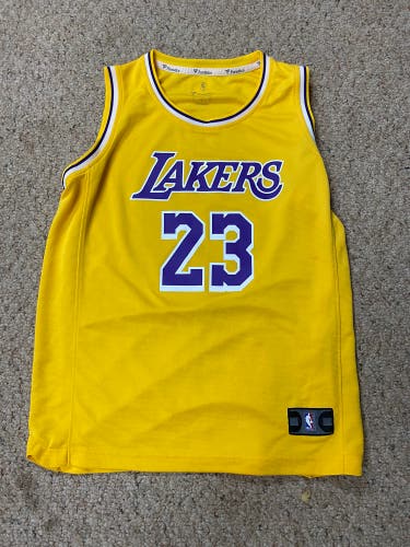 LeBron, James Laker jersey kids large