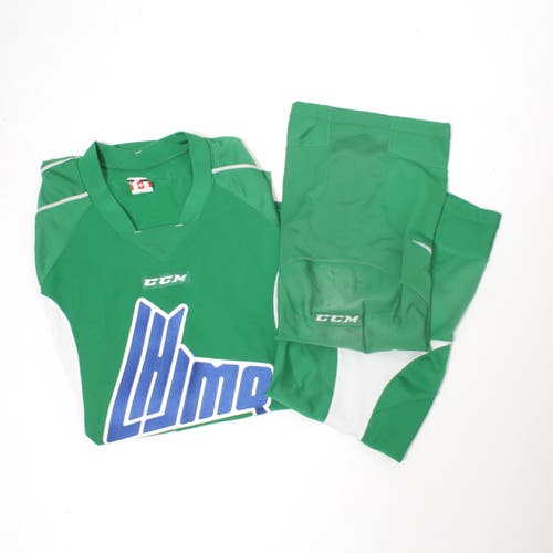 CCM Practice Jersey and Socks - Green - Size 54 and 56