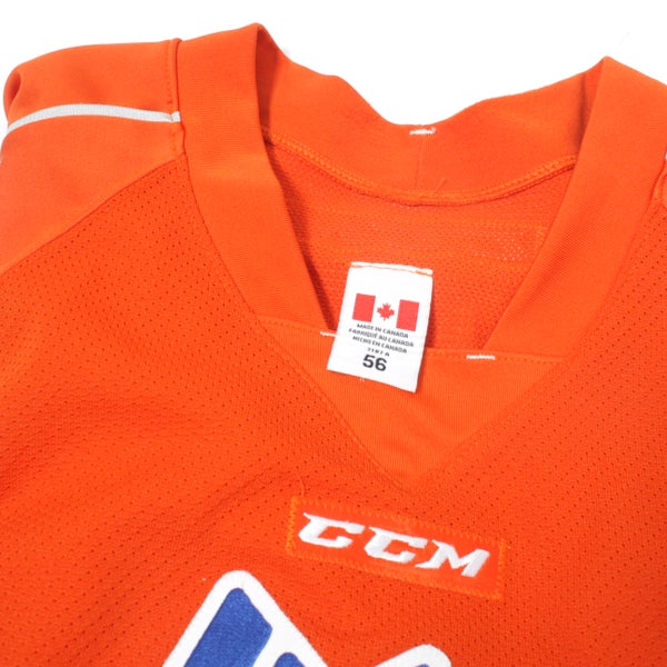 CCM WHL Practice Jersey 56 Pro Stock Orange | SidelineSwap