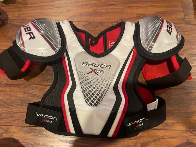 Bauer Vapor X20 Hockey Shoulder Pads Junior Large New