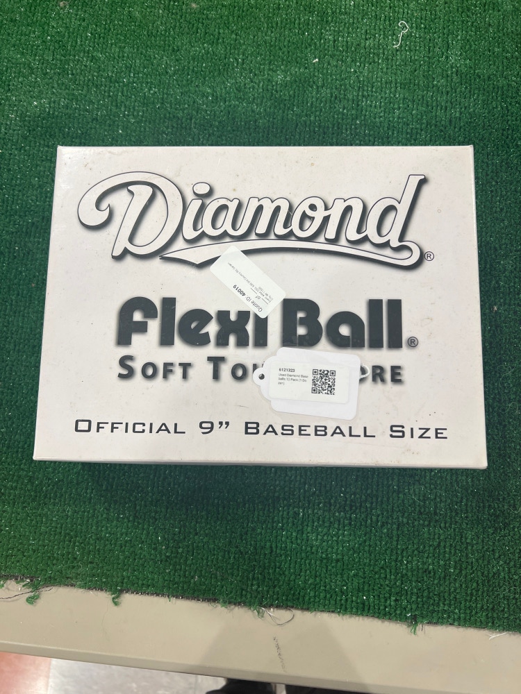 Used Diamond Baseballs 12 Pack (1 Dozen)