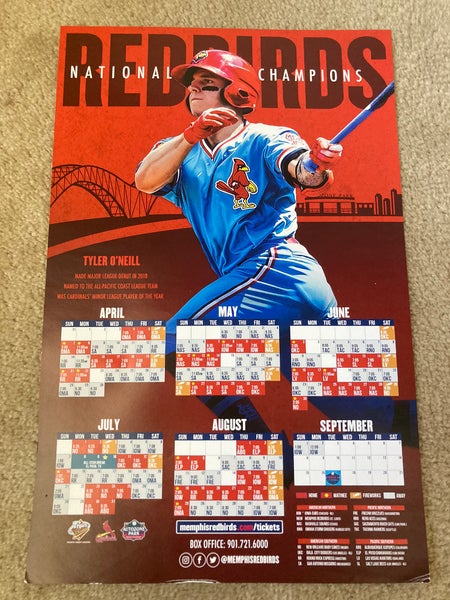 The full 2019 schedule, with game - Memphis Redbirds