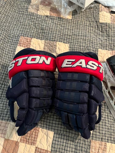 Easton pro stock Columbus bluejackets gloves