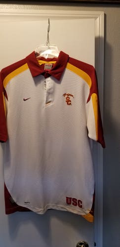 Men's Nike USC Trojans Polo shirt size small