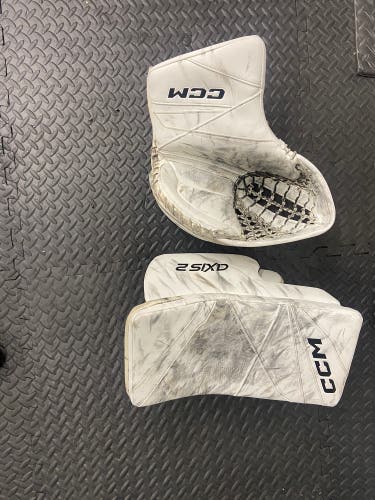 Ccm axis 2 glove and blocker