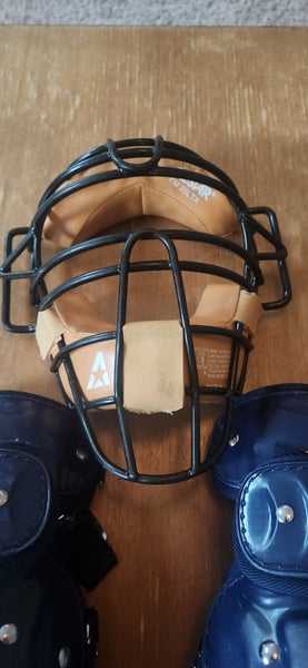 Antique Catchers Mask and Rawlings Helmet Vintage Baseball 