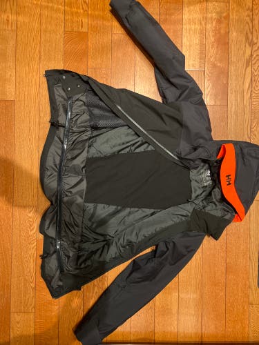 Black Used Medium Helly Hansen Jacket