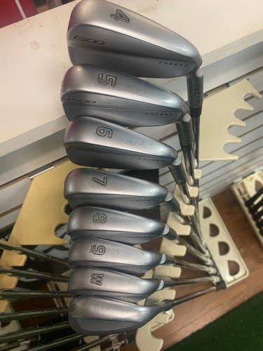Ping I 500 Forged Irons 4 thru GW Stiff Flex