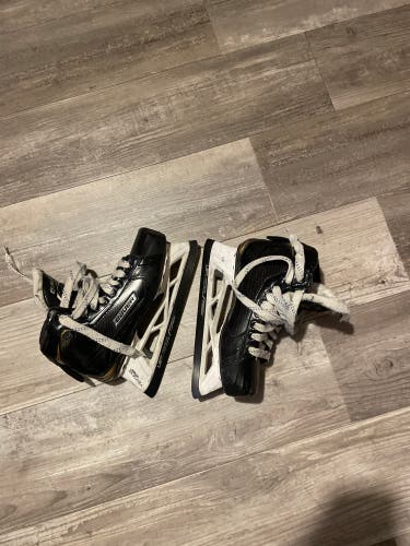 Used Bauer Size 6.5 Supreme S29 Hockey Goalie Skates