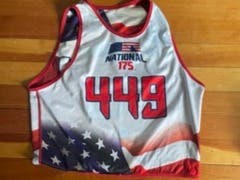 NAT175 Team USA invitational reversible pinnie