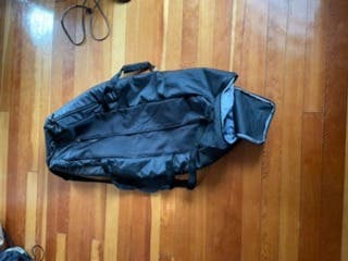 Black UA Lacrosse Bag