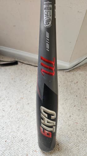 Used USSSA Certified 2022 Marucci Alloy Cat 9 Bat (-10) 21 oz 31"