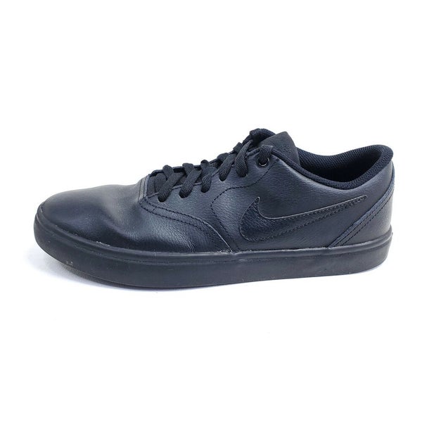 Nike SB Check SolarSoft Mens Shoes Size 8.5 Sneakers Skateboarding Black |