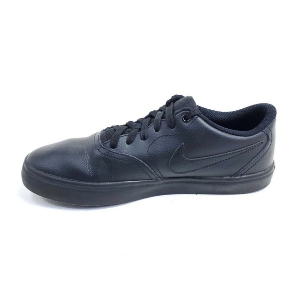 Pionero depositar Sudor Nike SB Check SolarSoft Mens Shoes Size 8.5 Sneakers Skateboarding Triple  Black | SidelineSwap