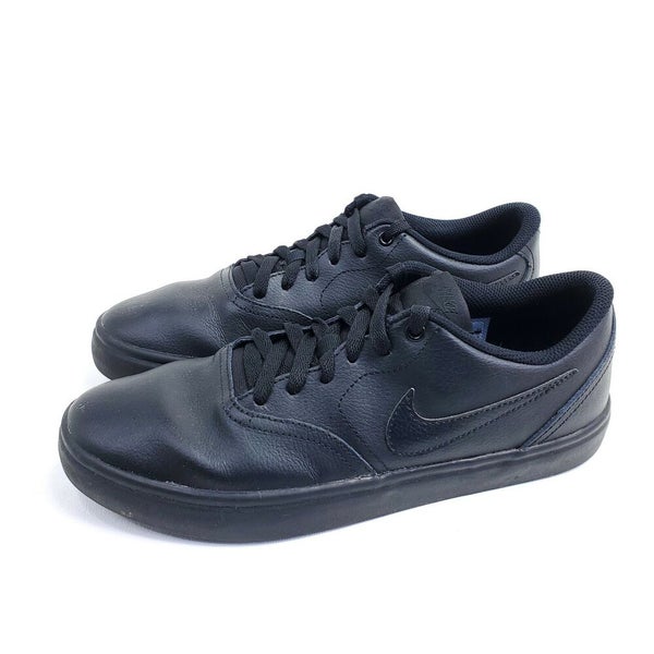 Nike SB Check SolarSoft Mens Shoes Size 8.5 Sneakers Skateboarding Black |