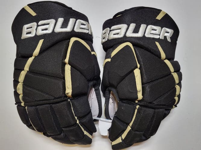 EVGENI MALKIN Signed Stadium Series Penguins Photomatched Game Worn Used Gloves