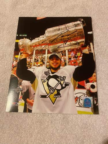 Pittsburgh Penguins NHL Tyler Kennedy #48 Autographed 8x10 Photograph