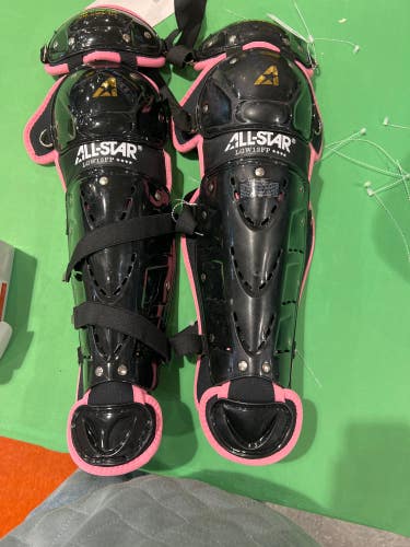 Used Youth All Star Catcher's Leg Guards