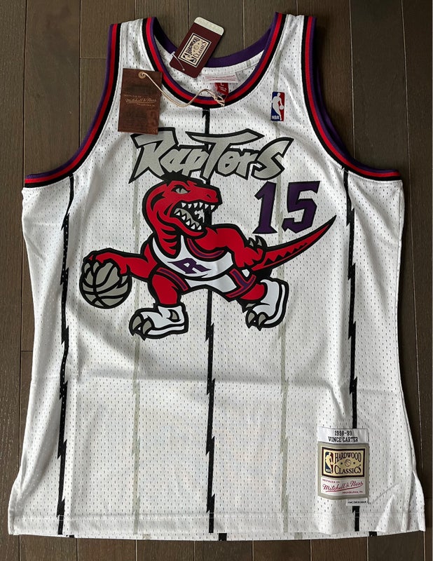 New Vintage Nike NBA Toronto Raptors Vince Carter 15 Swingman