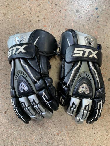 Used STX Chopper Lacrosse Gloves 12"