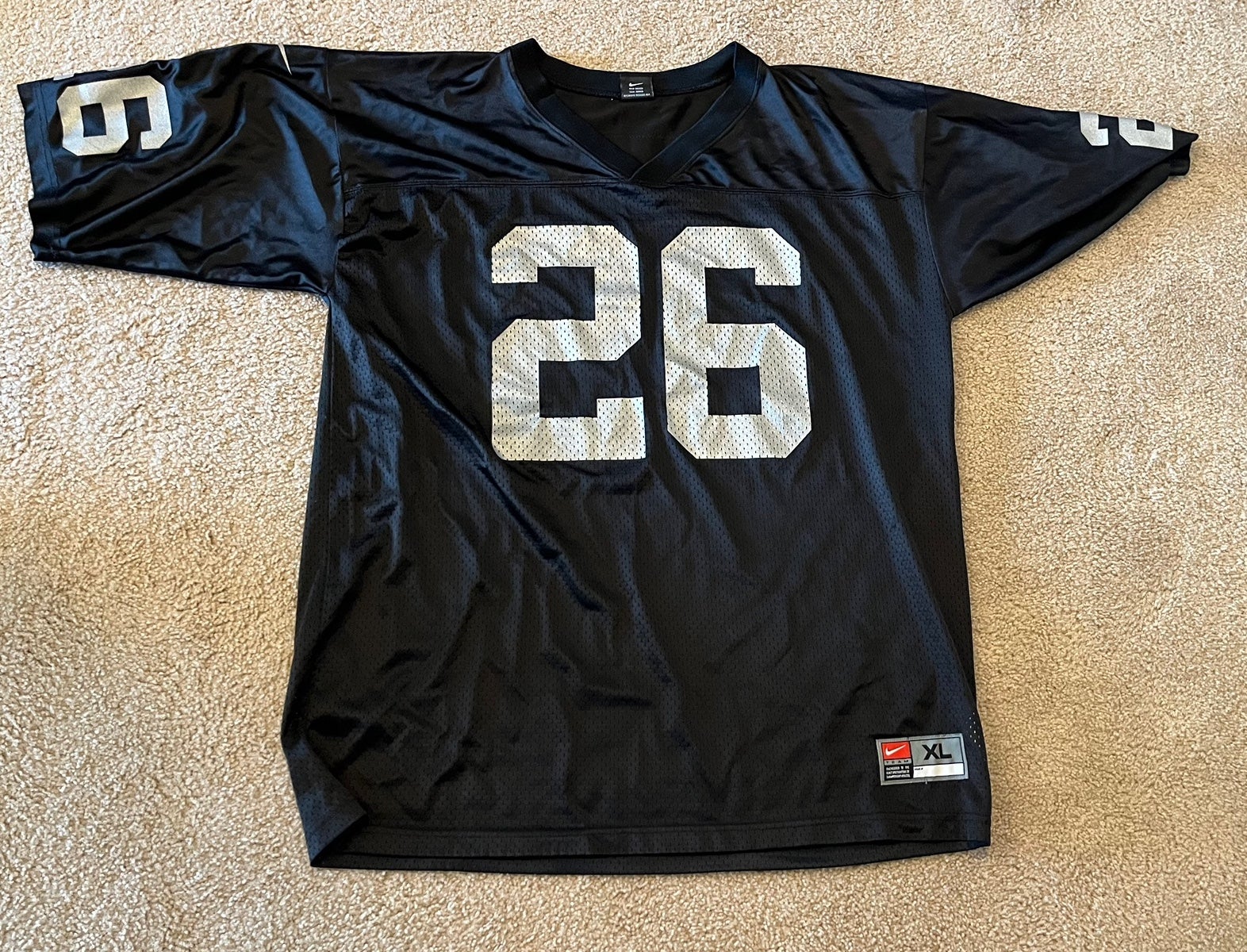 NWT Oakland Raiders Mens XL Nike ONFIELD Jersey #4 Carr