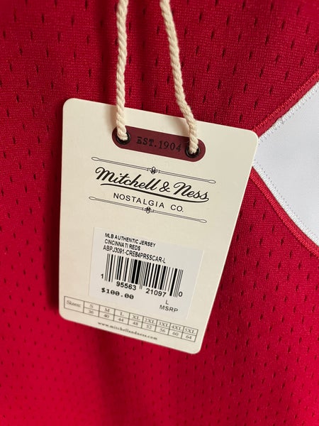 Mitchell & Ness, Shirts, New Xxl Pete Rose Cincinnati Reds Baseball  Jersey Mitchell Ness Cooperstown