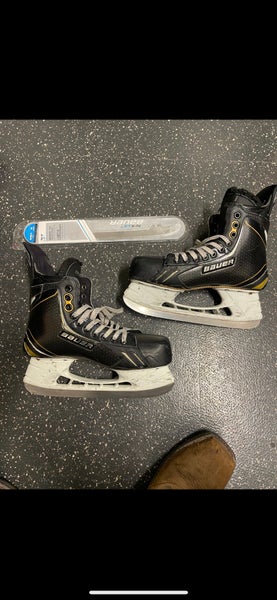 Used Bauer Pro Stock Size 8.5 Supreme TotalOne NXG Hockey Skates