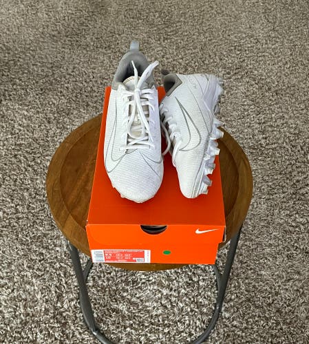 Nike Huarache 7 Varsity Low White Cleats